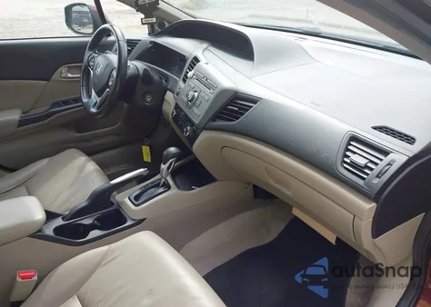 2012 Honda Civic Ex-L из США, поврежденный, VIN 19XFB2F90CE348334